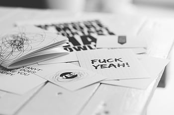 fekete és fehér, motivációs tipográfia, merész üzenetek, Bassza meg igen, Művészet, tervezés, inspiráló idézetek, grafikai tervezés, tipográfia művészet, motivációs művészet, fekete-fehér művészet