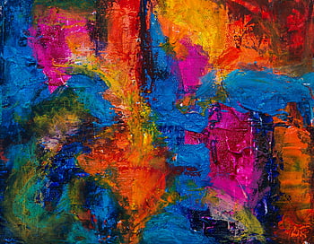 abstract painting, multicolored, vibrant hues, acrylic texture, colorful art, abstract art, modern art, contemporary painting, abstract expressionism, fine art, visual art