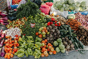 zelenina, pouliční trh, barevné zeleniny, venkovní trh, Dominikánská republika, stání na trhu, různé zeleniny, čerstvé produkty, pouliční prodejce, Tropický trh, zeleniny displej