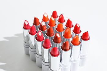 rtěnky, makeup, kosmetika, kosmetických výrobků, kosmetické výrobky, izolovaný, Odstíny rtěnky, roztříděný, Různé barvy