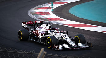 formula 1 autó, versenypálya, dinamikus lövés, modern pálya, nappali verseny, Magassebesség, motorsport, versenyautó, pálya sarok, Forma egy, versenyverseny