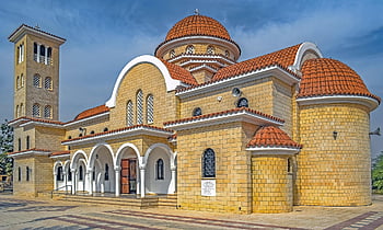 agios raphael, templom, Ciprus, Xylotymvou, vallás, kereszténység, építészet, kolostor, xylotymbou, ayios rafael, ortodox