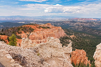 bryce kaňon, utah, krajina, národní park bryce canyon, usa, kaňon, Příroda, pískovec, Skalní formace, eroze, hory