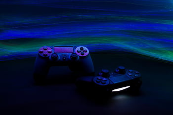 herní konzole, sony, videohry, světla, neon, Freezelight, gamepad, joystick, utěšit, ps4, xbox