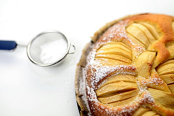 apple Pie, bake, icing Sugar, food, dessert, delicious, apple, eat, pastries, baked, tasty