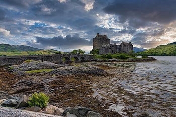 iskoçya, kale, eilean donan, Loch Duich, peyzaj, manzara