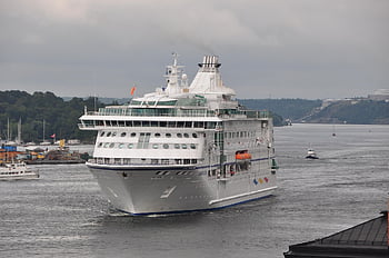 traghetto, crociera, nave, mezzi di trasporto, Nave passeggeri, Svezia, mare, stoccolma, natura, porta, turismo