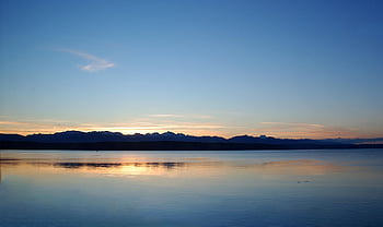 jezero, hory, voda, olympijský národní park, olympijské hory, Příroda, Washington