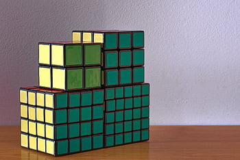 Rubikova kostka, krychle, věž, bloků, Systém, dát, zásobník, velikost, hádanka, rubik, matematika