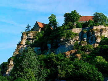 ประเทศเยอรมัน, ฟรานโกเนียตอนบน, ปราสาท, pottenstein, ฟรังก์สวิส