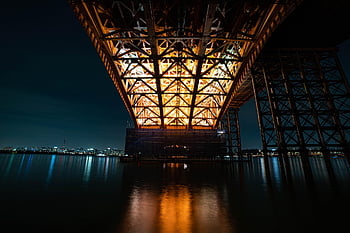 seongsan Bridge, han River, seoul, night View, bridge, night, in The Evening, river Water, korea, chapter Impressions, republic Of Korea