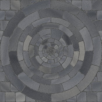 circular pavement pavers, cobblestone pattern, geometric abstract design, close-up, circular design, pavement stones, abstract pavement, stone pavers, circular stone pattern, geometric stone design, pavement art