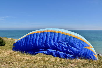 paragliding, křídlo kluzáku, kluzáku, letadlo, oteklá plachta, inflace, adrenalin, létat, let, počasí, sport