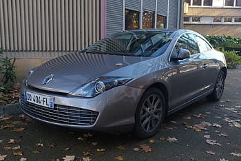 Renault, Laguna, Coupe, 2015, 1.5 dCi, 110 hp, Chalon sur Saône, France, car, silver, leaves