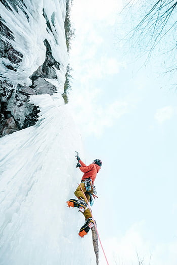 ice climbing, frozen walls, Quebec, winter adventure, thrill, mountains, ice wall, outdoor activity, extreme sports, climber, adventure sports