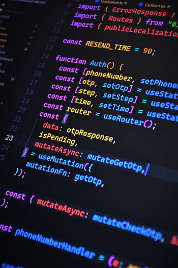 Cod JavaScript, ecranul computerului, cod vibrant, dezvoltare web, ReactJS, CSS-ul Tailwind, a închide, cod colorat, programare, dezvoltare de software, Sintaxa codului