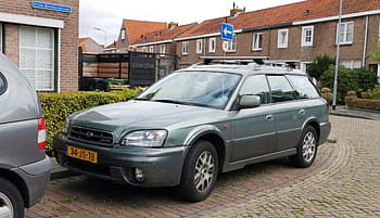 subaru, entroterra, 2002, auto, Middelburg, targa, 34-JS-TB, auto famigliare, parcheggiata, strada, strada di mattoni