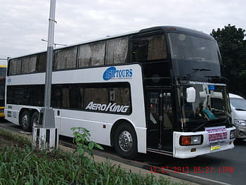 ASM Tours, turistický autobus, Aero King, Doble Decker, autobus, Luneta, Maynila, Filipíny, PBPA, Asociace fotografů filipínských autobusů