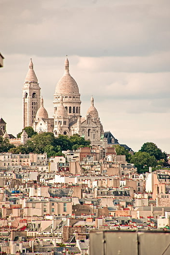 montmartre, basilica, Parigi, Francia, Sacro Cuore, Chiesa, cattolico, città, edifici, architettura, storico