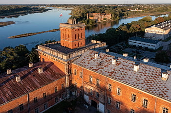 Twierdza Modlin, historia, architektura, wojskowy, stary, pomnik, cegła, wieża, modlin, spichlerz, narew