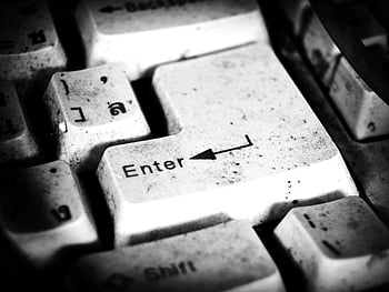 keyboard, enter key, computer keyboard, device, input, technology, push, digital, modern, word, type