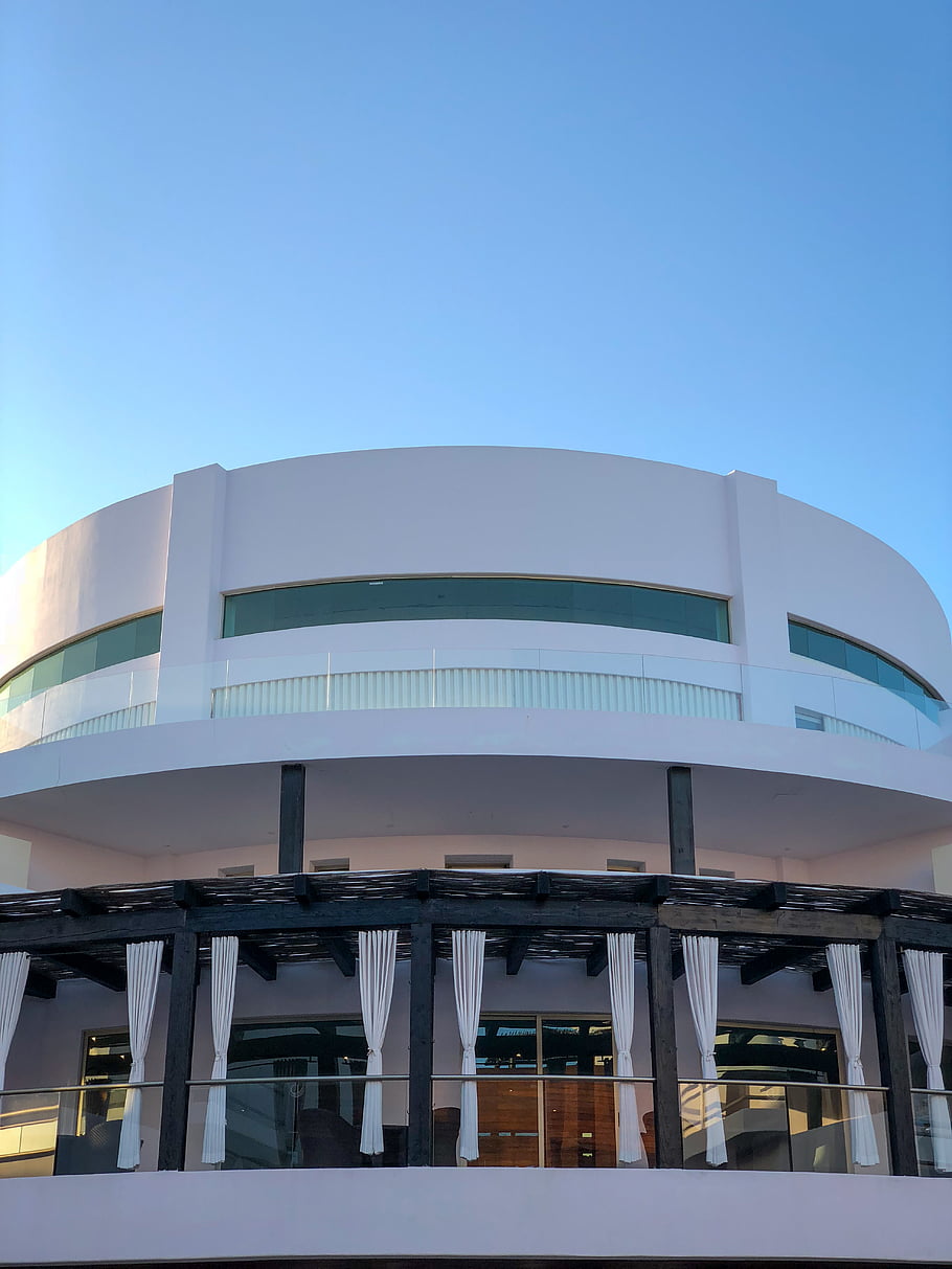 modern, bangunan, kota, Arsitektur, windows, bisnis, Desain, eksterior, fasad, langit, struktur