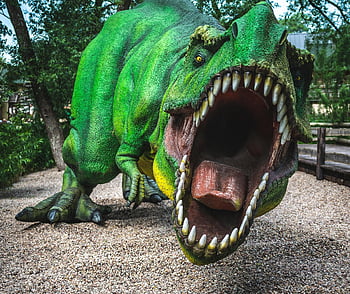 dinosaurus, dinosauří park, Modelka, prehistorie, prehistorický, zvíře, dravec, gad, zuby, nebezpečný, lov