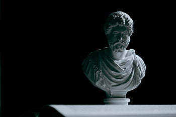 marcus Aurelius, bust, philosopher, philosophy, stoicism, sculpture, statue