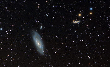M106, NGC4217, canne venatici, astrofotografia, galassia, Messier, Esprit 100, Canon 6da, Knight Observatory, tomar, stelle