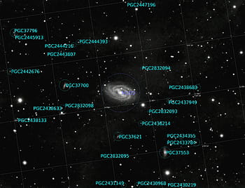 M109、 実験、 注釈、 輝度、 新しい範囲、 サブ長、 グラデーションを減らします、 銀河、 星、 PGCオブジェクト、 天文学