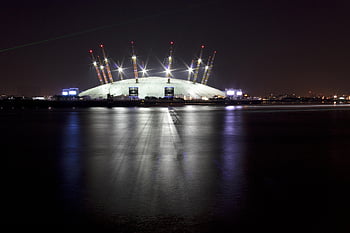 o2, thames, london, architecture, river, sky, arena, building, docklands, millennium, dome
