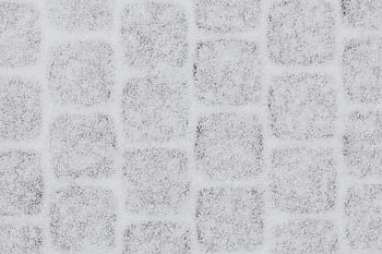 заснежена настилка, зима, калдъръмен път, изглед отгоре, квадратни шарки, сняг, паваж, калдъръмена, зимна сцена, изглед от въздуха, Покрита снежна пътека