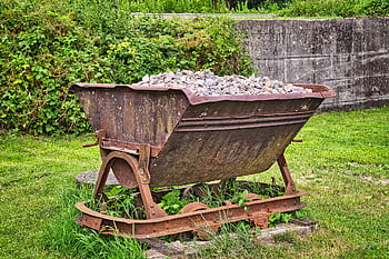 wagon, transport, lore, kipplore, old, rusted, abandoned