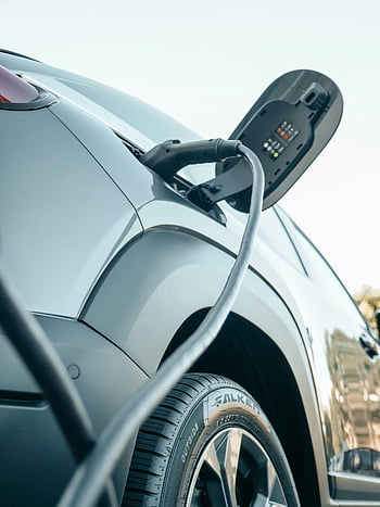 elektrické auto, nabíjecí stanice, Venkovní nabíjení, elektrické vozidlo, nabíjecí kabel, pneumatika, Nabíjení vozidla, ekologické dopravy, Nabíjení elektrického vozu, Podrobný pohled, Nabíjecí port