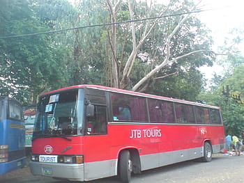 JTB Tours, turistický autobus, Jest Camp, subic, hino, modrá stužka, Japayuki, přebytek, Umřít hards, autobus, Filipíny