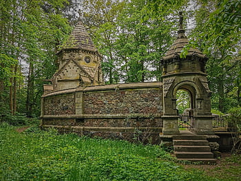 temple, lion Temple, mystical, old, middle Ages, mood, ruin, grim, dark, abandoned, scary