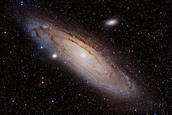 andromeda-sterrenstelsel, spiraalvormig melkwegstelsel, kosmos, betoverend schot, melkweg behang, ruimtefotografie, hemellichaam, astronomisch beeld, diepe ruimte, sterrenveld, galactische structuur