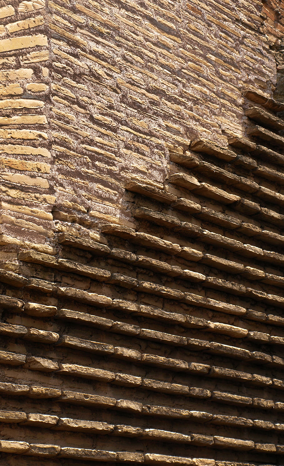 brick, pattern, abstract, wall, building, layers, design, construction, surface, exterior, masonry
