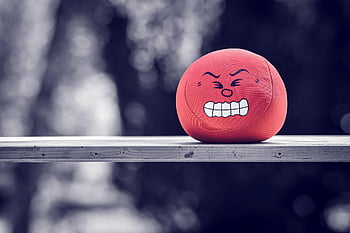 ball, stress Ball, emotion, angry, smiley, emoticon, face, expression, emoji, character, mood