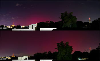 オーロラ、 2024年5月10〜11日、 ジュゼッペ・ドナティエッロ、 最初の注射、 2回目の注射、 光の柱、 静的コンポーネント、 中緯度、 サー、 科学的有用性、 東西延長