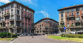 italy, milano, milan, street, architecture, lombardy, city, cityscape, city Life, urban, downtown