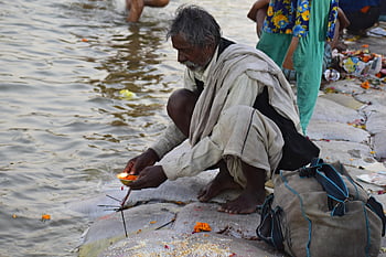 prayagraj, ganga puja, ποτάμι, ganga, Ινδία, φύση, Πολιτισμός, ιερός, θρησκευτικός, puja, ο ΤΟΥΡΙΣΜΟΣ