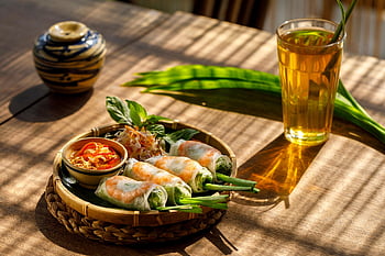 bahar rulo, rulo, Gıda, Vietnam, Vietnam yemeği, lezzetli