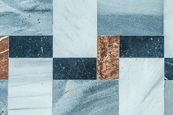 hnědé dlaždice, černé dlaždice, bílé dlaždice, Geometrické mramorové dlaždice, přírodní textura, vzorec mramorových dlaždic, detailní dlaždice, mramorové obklady, geometrický vzor, dlaždice textura, mramorové barvy