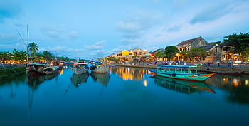 hội an, Vietnam, hoian, scéna, letní, cestovat, země, město, pěkný, Asie, nebe