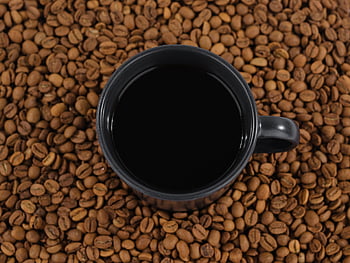 caffè, tazza, caffeina, semi, crudo, mattina, cibo, bere, macro, tazza di caffè, caffè espresso
