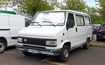 Citroen, C25, 1992, van, white, Chalon sur Saone, 2.5 D, 75 hp, parked, outdoor, vehicle