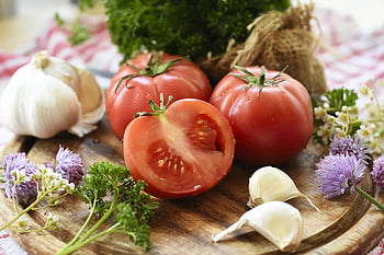 rajčata, hovězí rajčata, paradeiser, Červené, Rostlina nočního stínu, paradiesapfel, vitamíny, čerstvý, salát, jídlo, zdravý