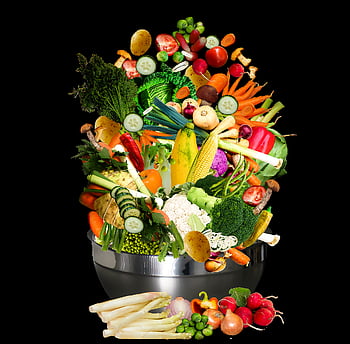 zelenina, jídlo, přísad, vyrobit, organický, přírodní, hrnec, hrnec na vaření, zdravý, výživa, vitamíny
