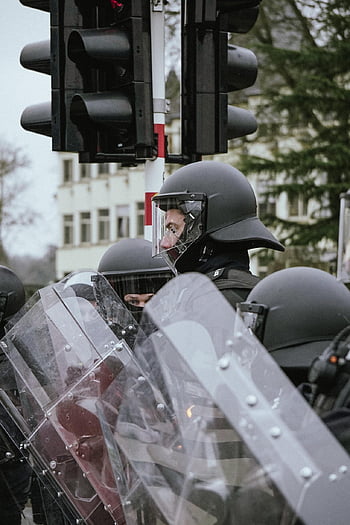 policie, protest, Lucembursko, demonstrace, Speciální jednotka, speciální jednotka Lucembursko